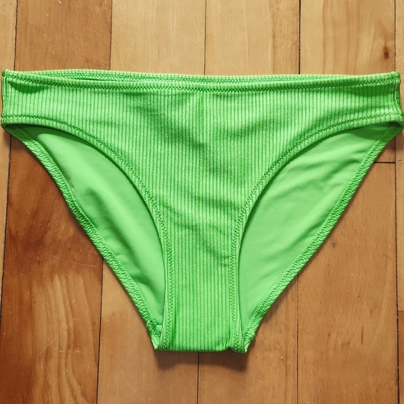 NWT Aerie Beach Babe Shine Rib Bikini Set - S - Picture 9 of 15